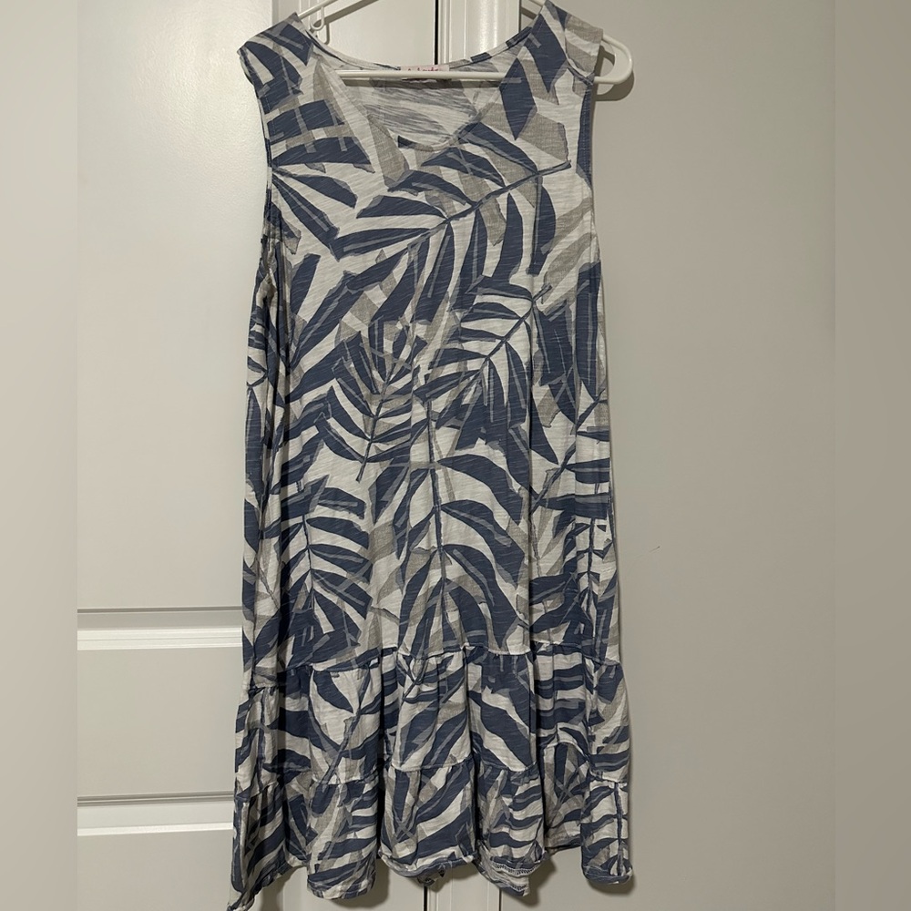EUC Fresh produce sleeveless shift dress size large